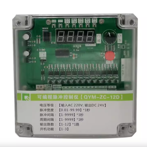 6-80 canaux sortie 220V24V Valve à impulsion électromagnétique Dépoussiéreur en ligne Instrument de contrôle d'impulsion programmable hors ligne - Product Image 4