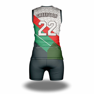 Maillots de volley-ball à production rapide Uniformes de volley-ball pour jeunes Vêtements de volley-ball respirants - Product Image 6