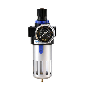 Régulateur de pression de filtre à air Blch Bfr 2000 avec manomètre et séparateur d'eau et d'huile pour systèmes pneumatiques - Product Image 2