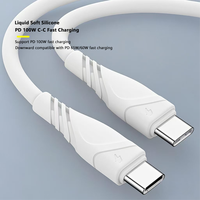 Câble de données USB 5A PD 100 watts en gros, disponible en longueurs de 1/1,5/2 mètres, câble USB-C à charge rapide