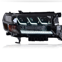 Vente en gros, prix d'usine, kit de carrosserie de phare modifié triple yeux pour Toyota Land Cruiser200 2016