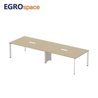 Table de réunion modulaire EGROspace, mobilier moderne minimaliste, combinaison modulaire pour la formation, les conférences et les bureaux