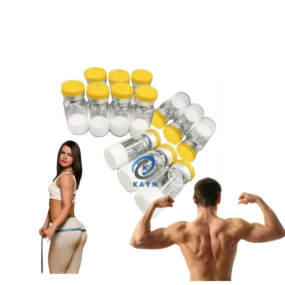 Vente en gros de flacons de peptides de recherche sur la musculation et la perte de poids de haute pureté 5mg 10mg 15mg personnalisés