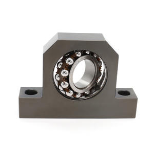 Rodamiento de Bolas de Doble Hilera con Autoalineación, Asiento de Fijación para Eje de Transmisión, Anillo Elástico de un Solo Rodamiento, Carcasa en Forma de T, Carcasas en Ángulo C - Product Image 1