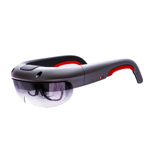 MEEGOPAD Connect 720P & 1080P Dual Lens AR Smart Glasses Display Kit with USB C Devices USB C Driver Board Shelf 3D Style