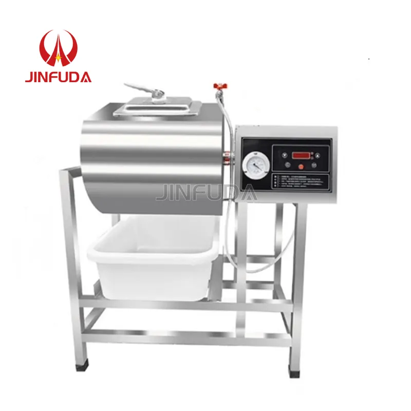 Máquina misturadora de carne a vácuo elétrica industrial equipamento de marinada de aço inoxidável para carne bovina frango picles