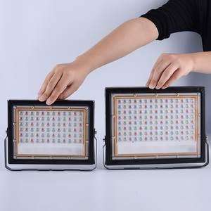 <span class=keywords><strong>RGB</strong></span> <span class=keywords><strong>LED</strong></span> Nhẹ Lũ Lụt Điều Khiển Từ Xa Ngoài Trời Không Thấm Nước Tường Đèn 50W 100W AC185-265V Màu Sắc Có Thể Thay Đổi Sân Vận Động Sân Vườn Spotlight - Product Image 2