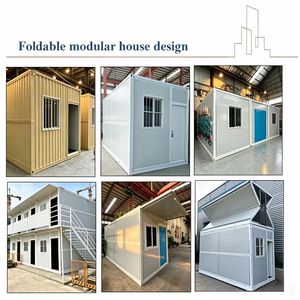 Maisons préfabriquées modernes polyvalentes, isolées, pliables et amovibles pour bureaux événementiels temporaires et maisons d'hôtes - Product Image 6
