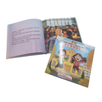 Özel Çin Malı Ucuz Tam Renkli Sert Kapaklı ve Karton Kapaklı Çocuk Kitabı Baskı Hizmetleri Sanat Kağıdı Dikişli Ciltleme Film Laminasyonu