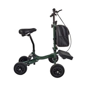 นั่งสกู๊ตเตอร์ขาวอล์คเกอร์สำหรับเข่าบาดเจ็บที่เข่าวอล์คเกอร์โครงเหล็กสกู๊ตเตอร์นั่ง - Product Image 1