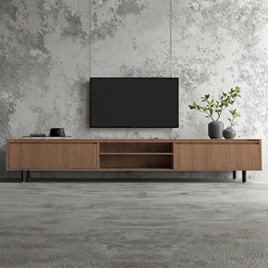 Moderno Centro de Entretenimiento Blanco con Gran Almacenamiento, Gabinete para Medios, Mueble de Madera para <span class=keywords><strong>TV</strong></span>, <span class=keywords><strong>Soporte</strong></span> para Televisión para el Hogar y Sala de Estar - Product Image 4
