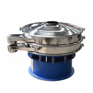 ZHONGNUO - Tamiz Vibratorio Circular de Acero Inoxidable, Máquina Tamizadora de Harina, 1-4 Capas, Capacidad de 300-1000 kg/h, 0.25 kW - Product Image 3