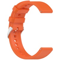 18mm Breite Silber Metalls chnalle Sport Armband Ersatz armband für OPPO Uhr X2 Mini Solid Color Silikon Uhren armband
