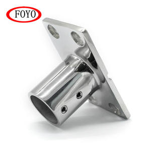 แบรนด์สูงขัดทะเลฮาร์ดแวร์30มุมรอบฐานรถไฟที่เหมาะสมสำหรับ7/8 ''O.d. หลอดสำหรับเรือและเรือยอชท์และสระว่ายน้ำ - Product Image 6