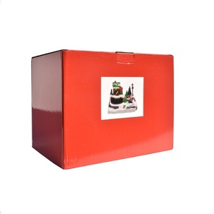 <span class=keywords><strong>Mini</strong></span> maison de neige à LED personnalisée artisanat en résine cadeau de décoration de Noël cadeau de Noël - Product Image 6