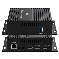   Codificador Transcodificador H.264 H.265 HEVC para Transmisión en Vivo por Facebook para Equipos de Radio y Televisión
