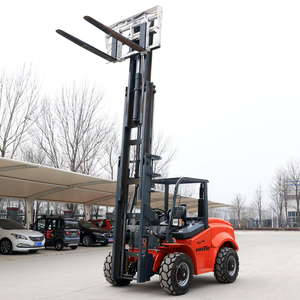 Warehouse Self Loading Portable Stacker Mini Aluminum Material Handling 4 <b>Wheel</b> - Product Image 5