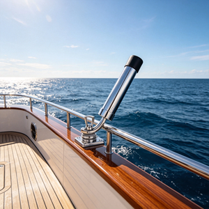 Porte-canne à pêche universel réglable en acier inoxydable 316 pour bateaux et yachts marins – Accessoires nautiques - Product Image 6