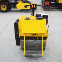 Rouleau vibratoire à tambour unique de fabrication chinoise pour le projet de construction routière en Oman – Machine de compactage routier fiable
