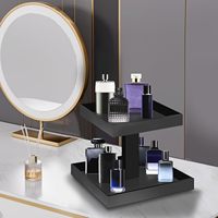 Présentoir de parfum en acrylique pour armoire Porte-bouteille de parfum de luxe Présentoir de comptoir Organisateur de parfum Présentoir en acrylique pour rehausseurs