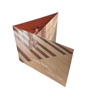 <span class=keywords><strong>Folleto</strong></span> Cuadrado Personalizado de Cartón Plegable con Laminación Brillante, Impresión Digital y Offset de Alta Calidad para Promoción de Marca - Product Image 1