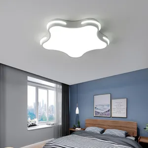 Modern Led 4 Leaf Clover Shape LED Ceiling Lights For Bedroom Dining Living Study Room Creative Lamp Hall Decoration Lights