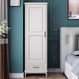 <span class=keywords><strong>Armario</strong></span> de Madera Maciza de Una Puerta, <span class=keywords><strong>60</strong></span> cm de <span class=keywords><strong>Ancho</strong></span>, Diseño Moderno, Mueble de Almacenamiento para Dormitorio y Apartamentos Pequeños - Product Image 1