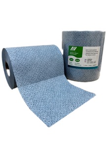 Paños Kawazaki Industrial Grade Blue Meltblown (rollo de polipropileno 100%) para limpieza de servicio pesado Absorción excepcional - Product Image 4