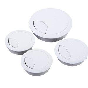 Boîte de rangement de câbles en plastique Disney, ronde, blanche, pour bureau, ordinateur, meuble TV - Product Image 1