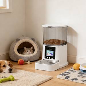Nouveauté : Distributeur automatique de nourriture pour animaux de compagnie, distributeur intelligent de nourriture pour animaux de compagnie, distributeur de nourriture portable pour animaux de compagnie, bols et distributeurs de nourriture pour animaux de compagnie - Product Image 1