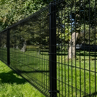 Panneau de clôture décoratif 3D en fer de haute qualité pour la sécurité des jardins et l'enclos des propriétés résidentielles, 1,8 m