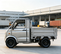 Mini camionnette électrique EEC EV 3500W, 4 roues, mini camion pour fermes et transport commercial