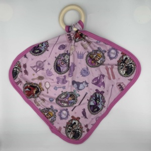 Nemo <span class=keywords><strong>Fish</strong></span> Prêt à expédier, doudous pour bébé en bambou à motifs variés avec anneau en bois, jouets personnalisés pour tout-petits, mignons et doux - Product Image 5