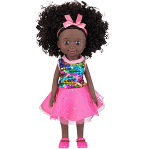 Nouvelle poupée reborn africaine noire de 10 pouces, en vinyle tie-dye, réaliste, jouet pour enfants, cadeau - Product Image 4