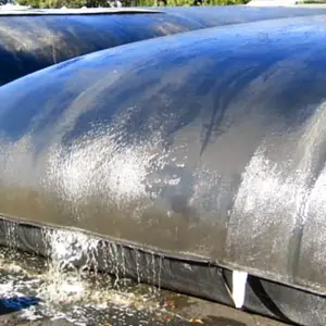Fournisseur de protection contre l'érosion bancaire Tube géotextile Déshydratation des boues Geotube