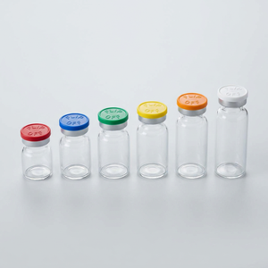 Capsules combinées en aluminium et plastique multicolores de 13 mm/20 mm pour flacons en verre standard - Product Image 3