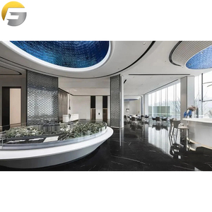 ZE0314 mejor venta Irregular de onda de agua en relieve de acero inoxidable de plata y otro Color Planels - Product Image 6