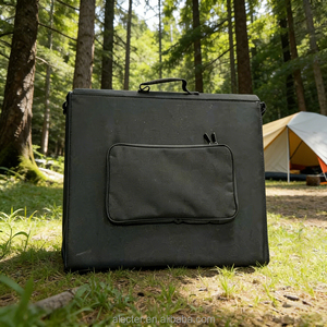 400W <b>Foldable</b> Portable <b>Solar</b> <b>Panel</b> IP65 Waterproof <b>Solar</b> Charger for Power Station RV Camping Hiking Emergency Off-Grid Power - Product Image 4