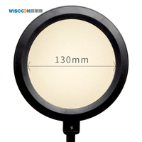Wiscooon – lampe de bureau multifonction de haute qualité pour l'apprentissage au bureau, interrupteur, lampe d'étude, charge Dc, lampe de bureau à Led