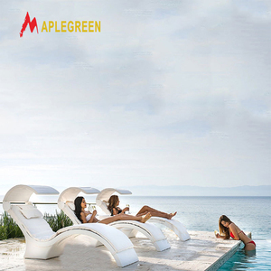 Hotel al aire libre de fibra de vidrio cama de día para la <span class=keywords><strong>playa</strong></span> tumbonas para <span class=keywords><strong>piscina</strong></span> y <span class=keywords><strong>Playa</strong></span> sillas de salón <span class=keywords><strong>con</strong></span> estilo - Product Image 5