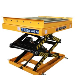 Houtbewerking Hydraulische Schaar Type Heftafel Met Rollenbaan - Product Image 2