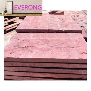 Rockface Rosso <span class=keywords><strong>Porfido</strong></span> rojo granito Natural Split adoquín pavimentación <span class=keywords><strong>piedra</strong></span> seta pared para pavimentadora Exterior Patio entrada - Product Image 1