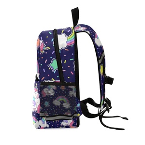 School <b>Backpack</b> Supplier Custom Unicorn Print Anti-Theft Children School Bag Primary Book Bags - Product Image 2