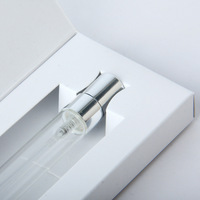 Bouteilles pulvérisatrices en verre dépoli de haute qualité 3/5/10 ml pour diffuseurs à bâtonnets, flacons échantillons réutilisables et rechargeables