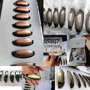 מודרני קבינט חומרת נחושת ברונזה קשת סל כוס מגירה מושך ריהוט ידית & Knob 30-40 ימים אירופאי 1000pcs - Product Image 3