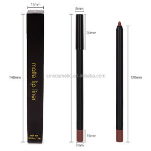 SP04, fabricant en vrac de marque privée, <span class=keywords><strong>crayon</strong></span> à lèvres crémeux bon marché sans cruauté aux animaux, <span class=keywords><strong>crayon</strong></span> à lèvres marron personnalisé végétalien, vente en gros - Product Image 4