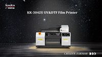 Imprimante UV A3, imprimantes à jet d'encre UV, machine d'impression de logos, verre, métal, acrylique, autocollant, cuir, tissu, imprimante à plat UV