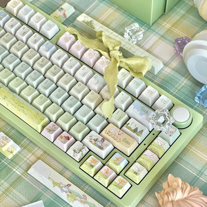 Teclas con Temática de Cuentos de Hadas Personalizadas, 143 Teclas, Perfil Cherry, PBT, Sublimación de Tinte, para Teclado Mecánico con Interruptores Mx - Product Image 3