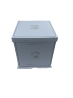 Caja para Pastel de Cumpleaños de Osito, Tamaño Grande |   Cartón Blanco de Grado Alimenticio con Ventanas Laterales Dobles de PET, Ecológico, Reciclable, en Stock