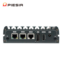 Mini PC sans ventilateur, double LAN, 1*Com, Celeron J1900 J1800 E3845, 1*DDR3 8 Go de RAM, 4*USB, 1*HD, 1*DP, Quad Core X86, Linux, Nano Mini PC